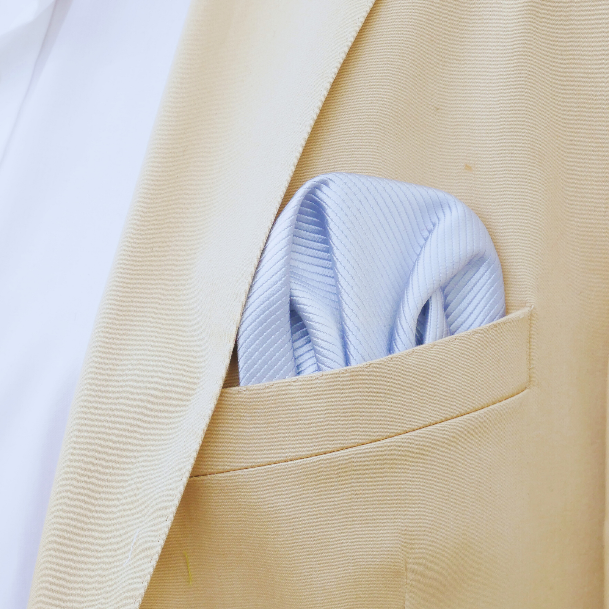 Einstecktuch hellblau