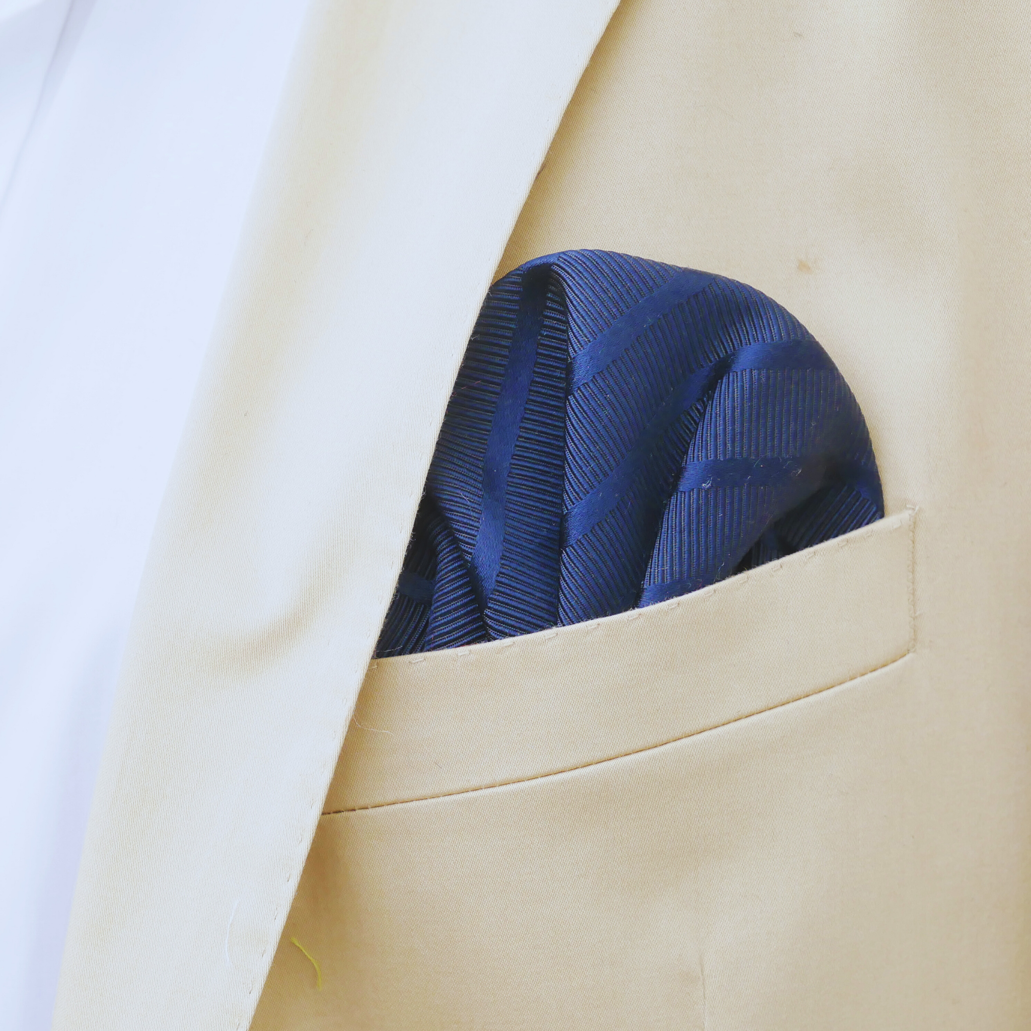 Einstecktuch dunkelblau